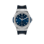 Classic Fusion Titanium 42mm Blue Dial Mens Watch 542.NX.7170.LR