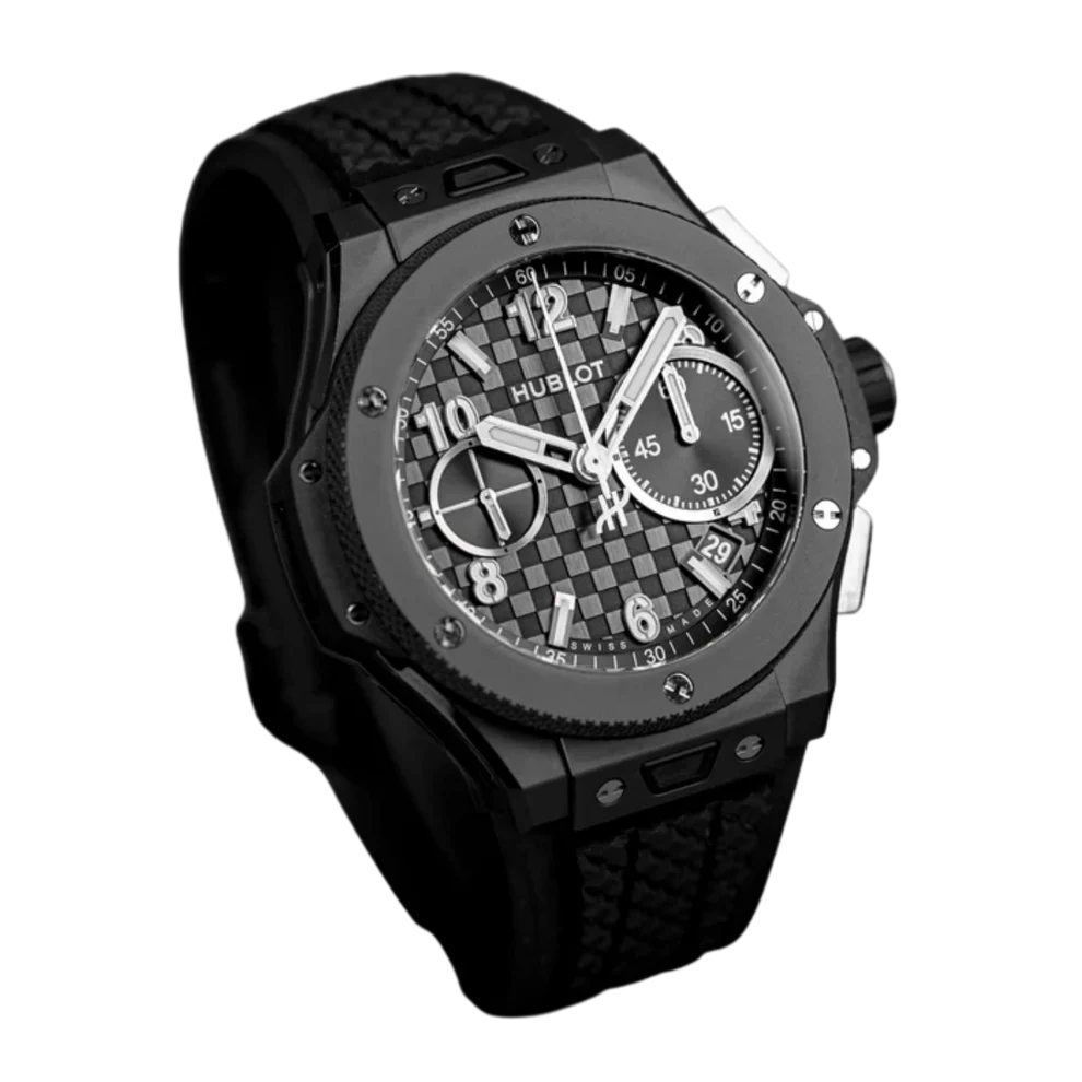 Big Bang Original Unico Black Magic 43mm Ceramic Chronograph Watch 431.CI.1370.RX
