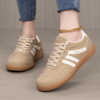 Women’s Nova Retro Colorblock Sneakers – Casual Lightweight Comfort Trainers