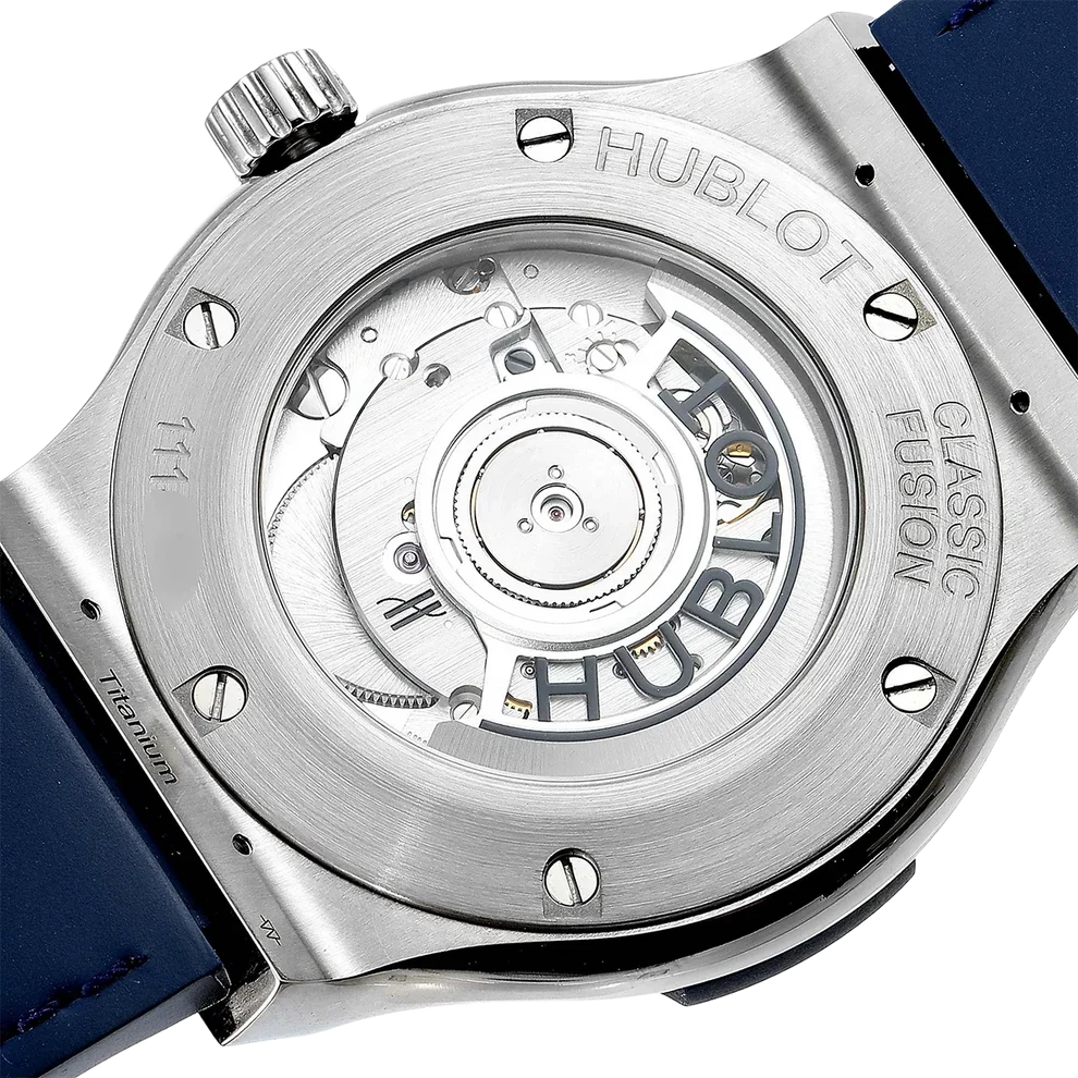 Classic Fusion Titanium 42mm Blue Dial Mens Watch 542.NX.7170.LR