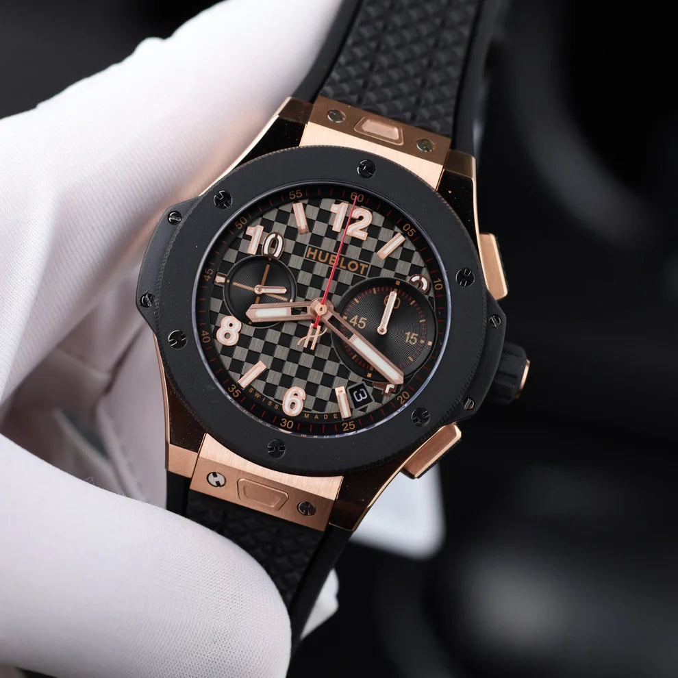 Big Bang 43mm 20th Anniversary King Gold Ceramic Chronograph Watch 431.OM.1380.RX