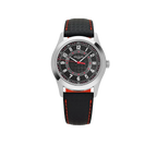 Calatrava 40mm 6007G-010 White Gold Red Accents