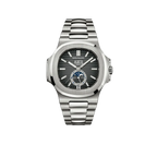 Nautilus 40mm 5726/1A-001 Annual Calendar Moon Phases Stainless Steel Gray Dial