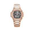 Nautilus 40mm 5980/1R-001 Chronograph Date Rose Gold Black Dial