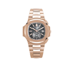 Nautilus 40mm 5980/1R-001 Chronograph Date Rose Gold Black Dial