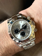 Cosmograph Daytona Platinum Ice Blue Dial with Chestnut Brown Sub-Dials