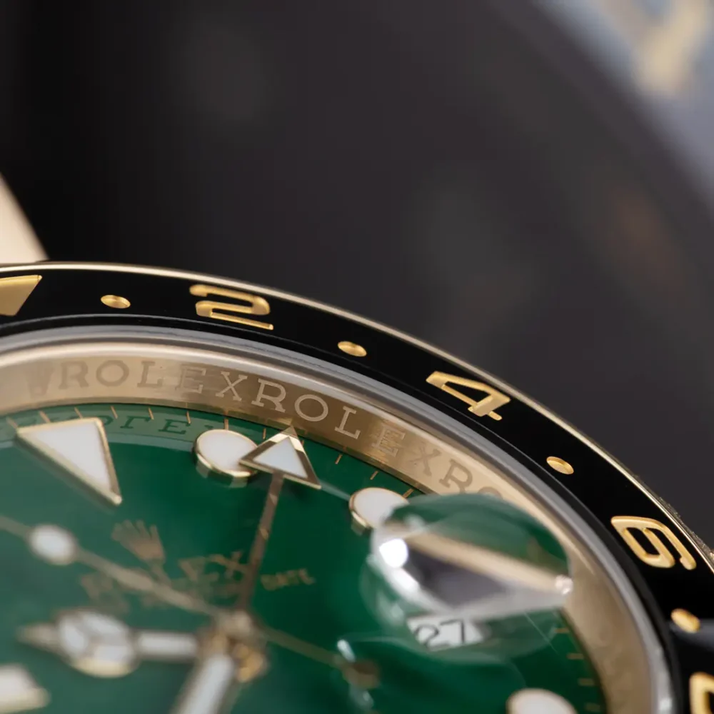 GMT-Master II “Root Beer” Yellow Gold Black Dial