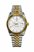 Sky-Dweller 42mm Oyster White Dial