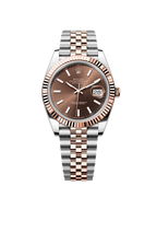 Datejust 41 Oyster, 41 mm, Oystersteel and Everose gold
