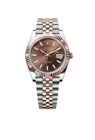 Datejust 41 Oyster, 41 mm, Oystersteel and Everose gold