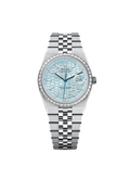 Land-Dweller 36 Oyster, 36 mm, platinum and diamonds