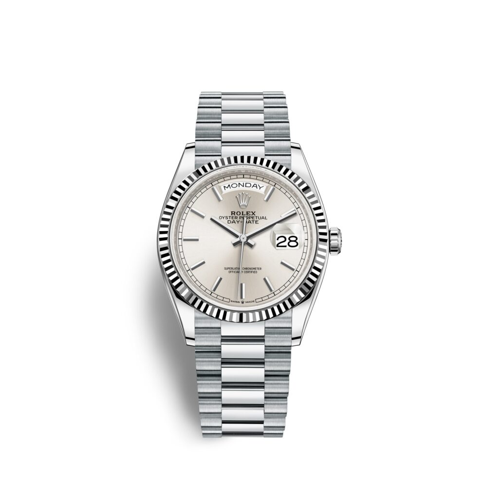 Day-Date 36 Oyster, 36 mm, white gold