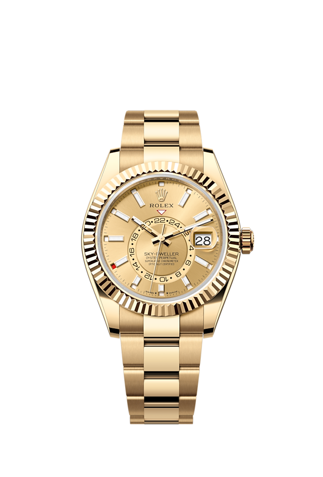 Sky-Dweller, 42mm, 18k Yellow Gold