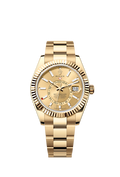 Sky-Dweller, 42mm, 18k Yellow Gold