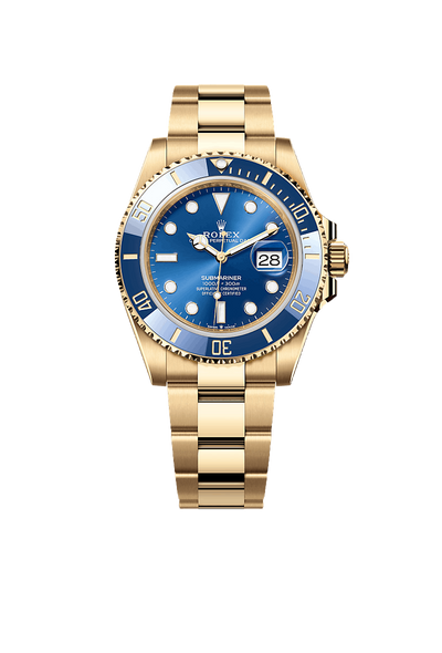 Submariner Date Oyster, 41 mm, yellow gold