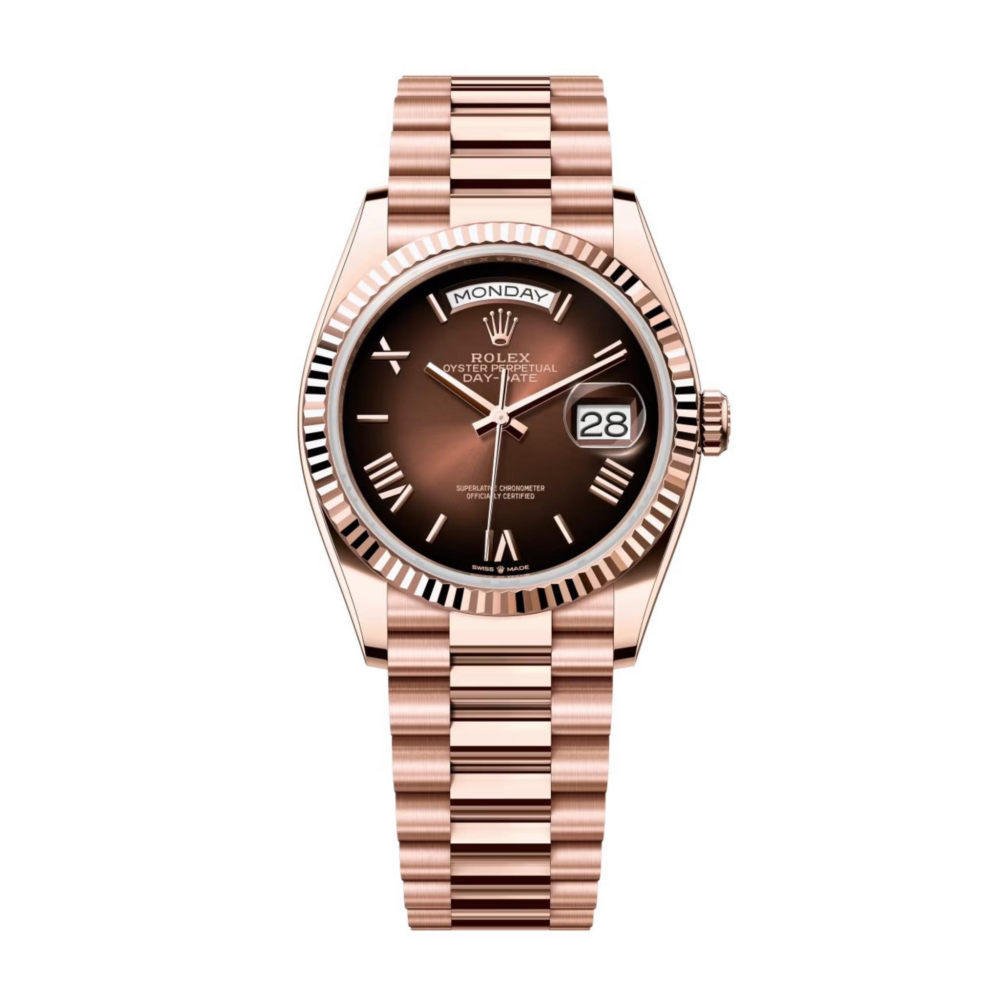 Day-Date 36 Oyster, 36 mm, Everose gold
