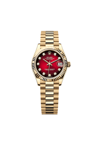 Datejust 31 Oyster, 31 mm, yellow gold
