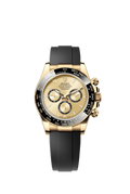 Cosmograph Daytona Yellow Gold Champagne Dial with Oysterflex Bracelet