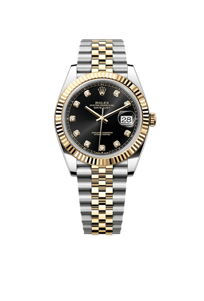 Datejust 41 Oyster, 41 mm, Oystersteel and yellow gold