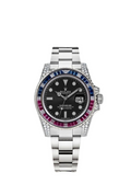 Submariner Silver Blue/Red Diamond, 40mm