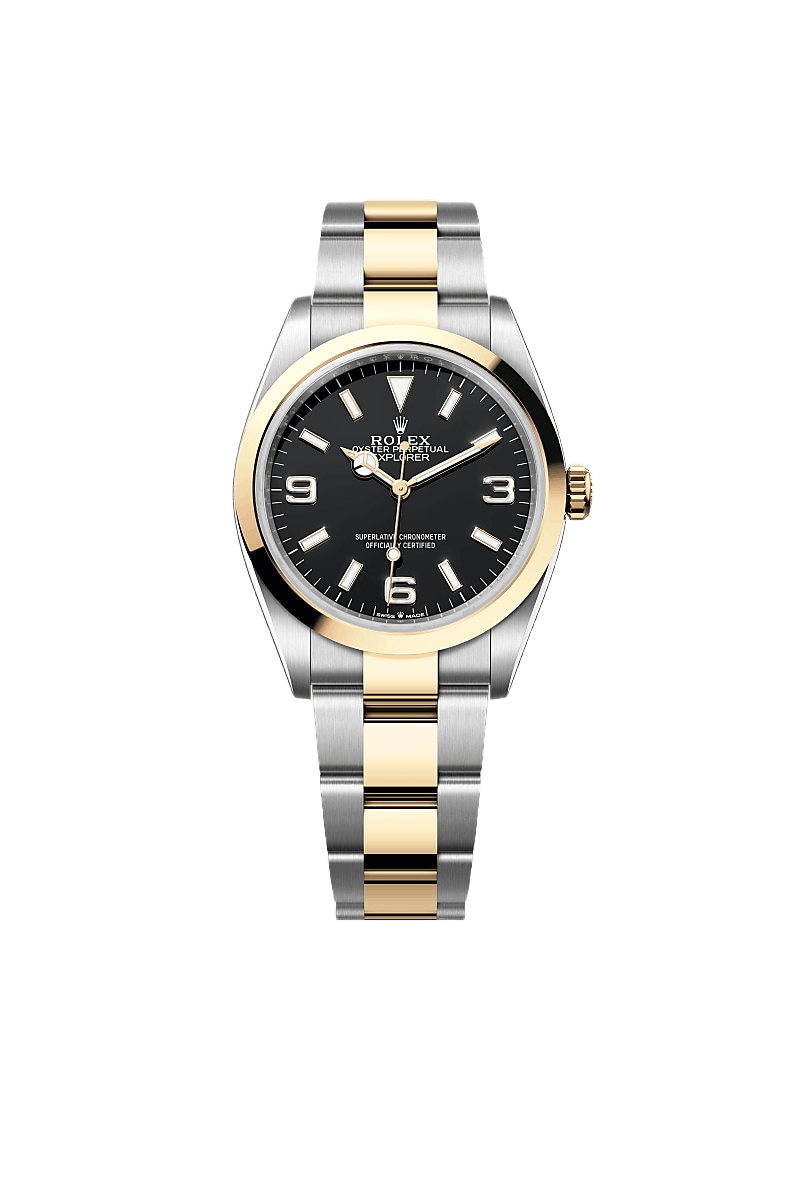 Explorer 36 Oyster, 36 mm, Oystersteel and yellow gold