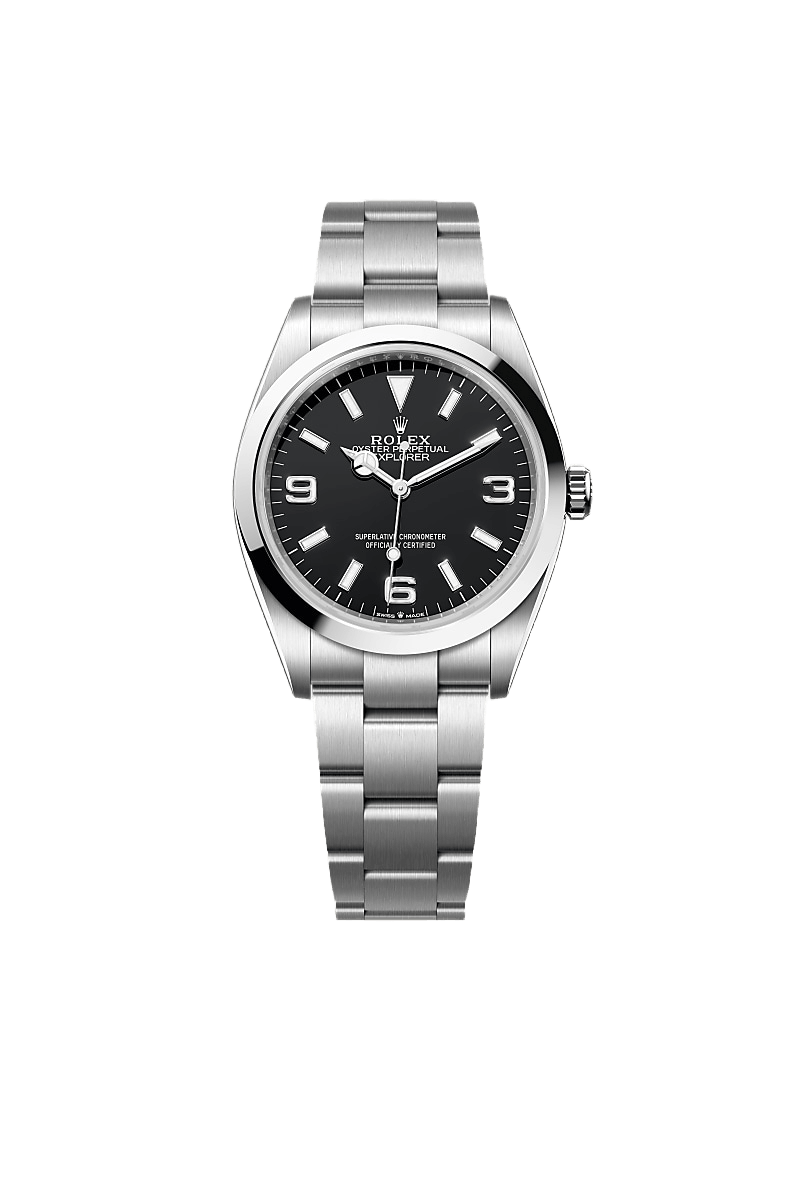 Explorer 36 Oyster, 36 mm, Oystersteel