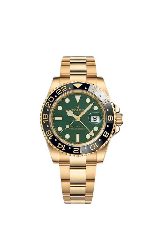GMT-Master II “Green Dial” Yellow Gold