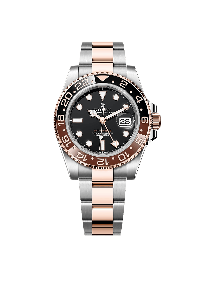 GMT-Master II Oyster, 40 mm, Oystersteel and Everose gold