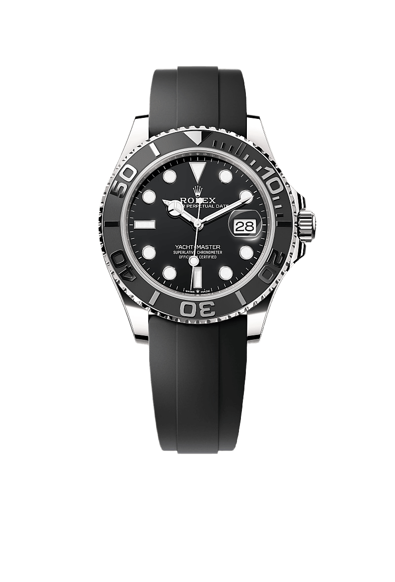 Yacht-Master 42 Oyster, 42 mm, white gold