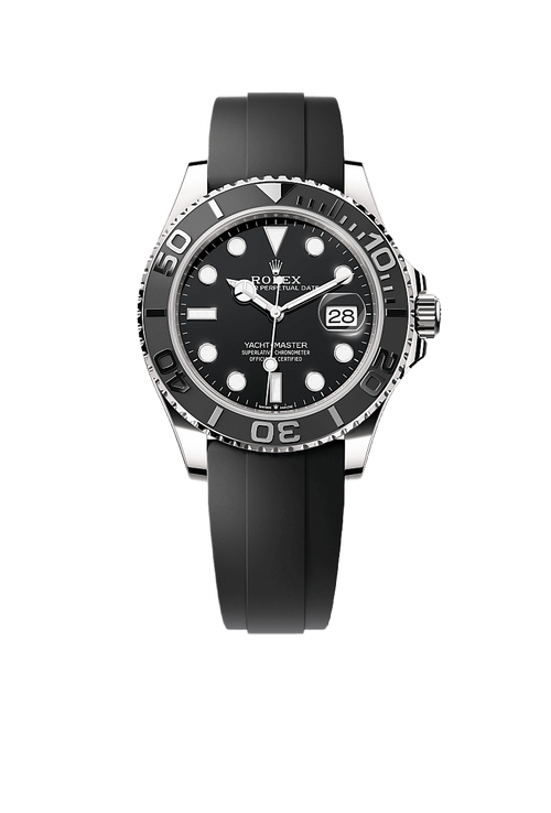 Yacht-Master 42 Oyster, 42 mm, white gold