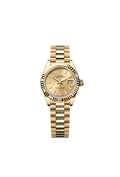 Lady-Datejust Oyster, 28 mm, yellow gold