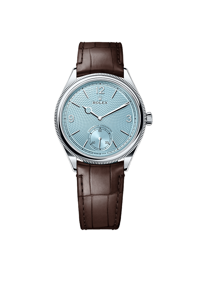 1908 39 mm, platinum, polished finish