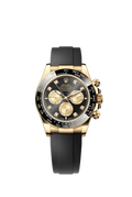 Cosmograph Daytona Yellow Gold Black Dial with Diamond Hour Markers