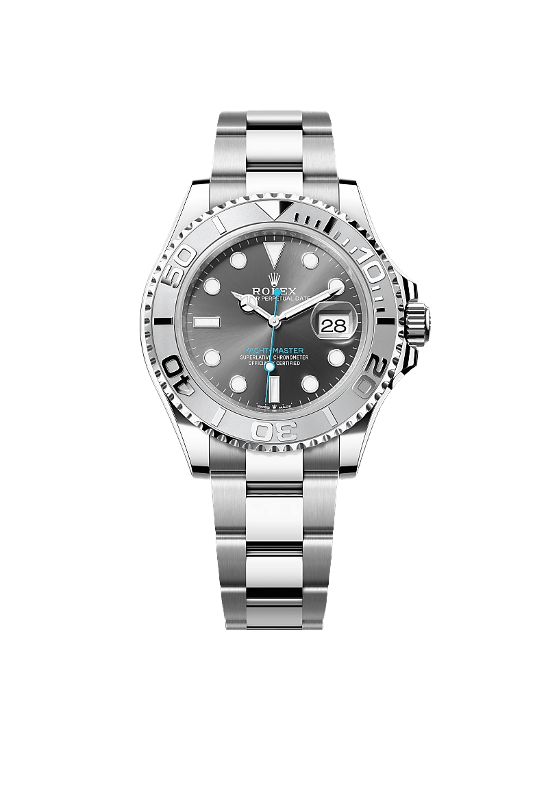 Yacht-Master 40 Oyster, 40 mm, Oystersteel and platinum
