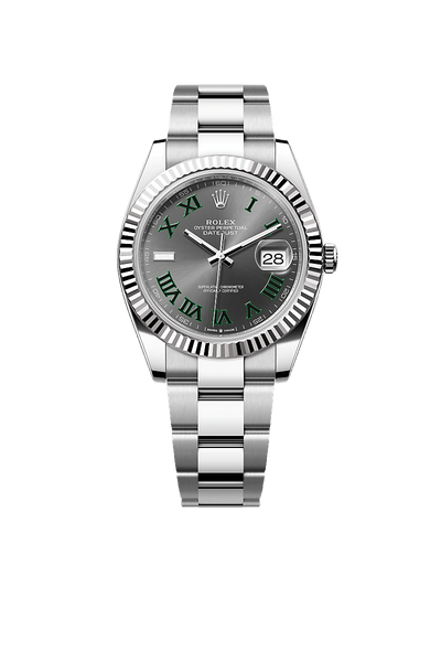 Datejust 41 Oyster, 41 mm, Oystersteel and white gold