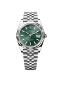 Datejust 41 Oyster, 41 mm, Oystersteel and white gold