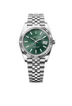 Datejust 41 Oyster, 41 mm, Oystersteel and white gold
