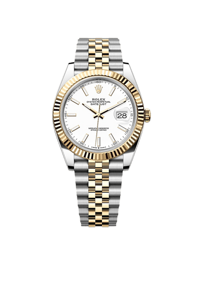 Datejust 41 Oyster, 41 mm, Oystersteel and yellow gold