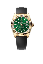 Sky-Dweller Oyster, 42 mm, yellow gold