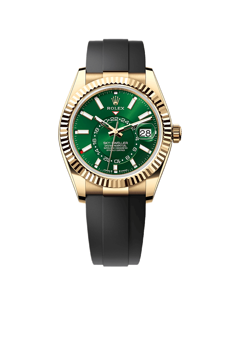 Sky-Dweller Oyster, 42 mm, yellow gold