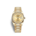 Day-Date 36mm Yellow Gold Champagne Diamond Dial