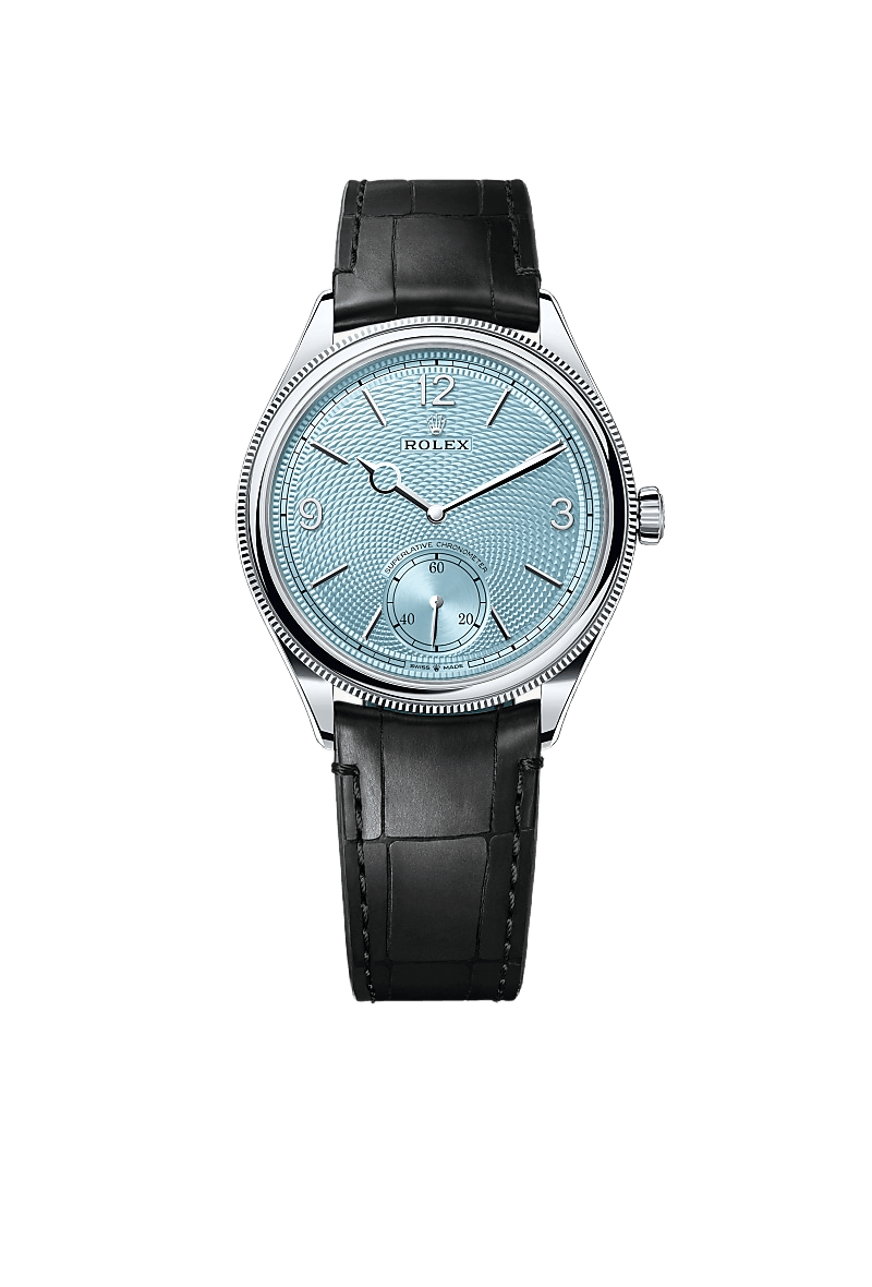 1908 39 mm, platinum, polished finish