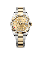 Sky-Dweller Oyster, 42 mm, Oystersteel and yellow gold