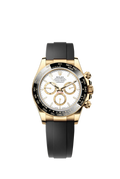 Cosmograph Daytona Yellow Gold White Dial with Oysterflex Bracelet