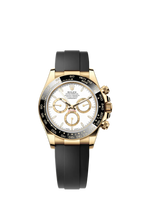 Cosmograph Daytona Yellow Gold White Dial with Oysterflex Bracelet