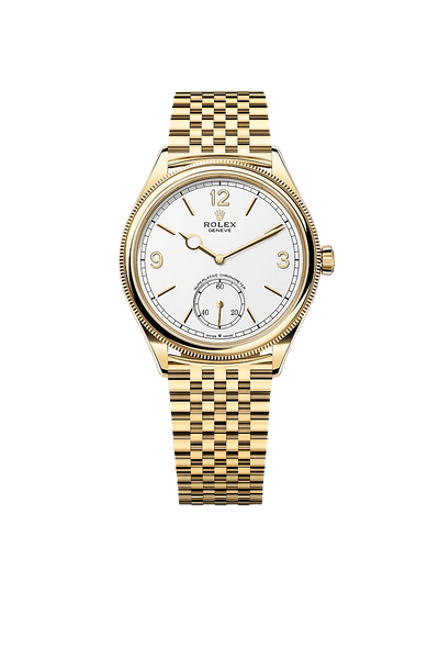 1908 39 mm, 18 kt yellow gold, polished finish