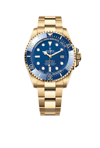 Deepsea Oyster, 44 mm, yellow gold