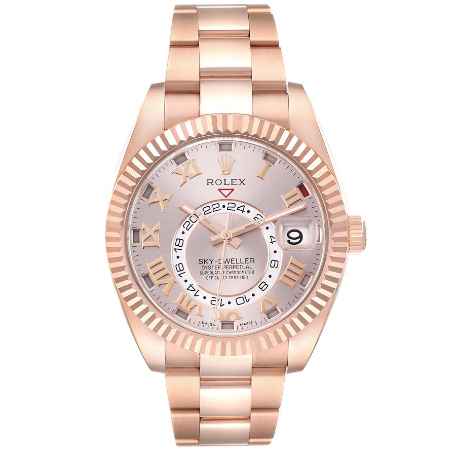 Sky-Dweller 18K Rose Gold Oyster