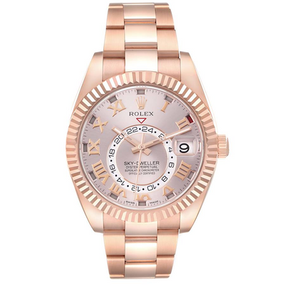 Sky-Dweller 18K Rose Gold Oyster