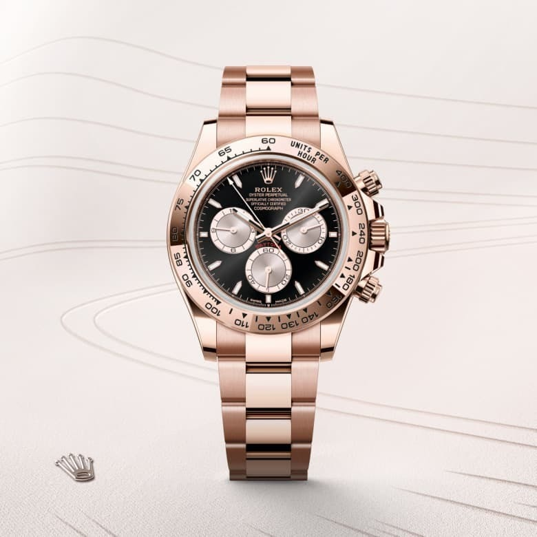 Cosmograph Daytona Oyster, 40 mm, Everose gold